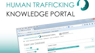 How do experts use the Human Trafficking Knowledge Portal?