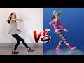 FORTNITE DANCE CHALLENGE IN REAL LIFE!! (All New Dances)