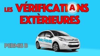 Vérifications extérieures du permis de conduire