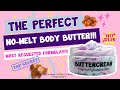 Perfect No-Melt Body Butter | Buttercream Tutorial | Make Emulsified Body Butter | The Fluffy Bubble