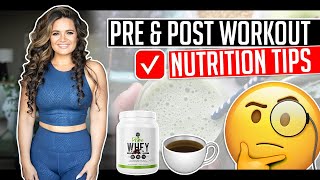 Pre and Post Workout Nutrition Tips │ Gauge Girl Training