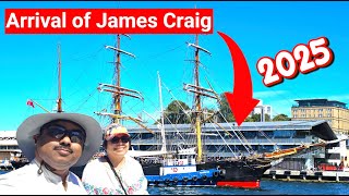 James Craig Sails into Hobart! 🚢 | Wooden Boat Festival 2025 Arrival