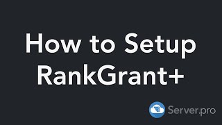 How to Install and Use RankGrant+ Plugin - Minecraft Java