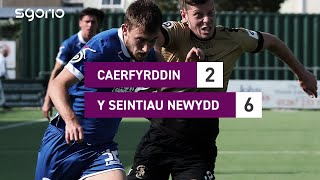 Caerfyrddin 2-6 Y Seintiau Newydd | Cymru Premier