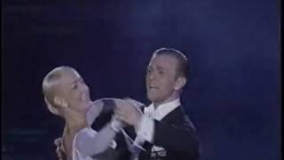 410 社交ダンス スローフォックストロット デモ（Ballroom Dance Slow Foxtrot Demonstration）2002年第23回日本インター第３位 シングラー組