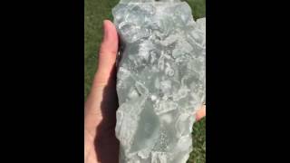 Big Cabinet Druzy Green Fluorite crystal cluster