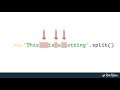 How to Split Strings in Python With the split() Method