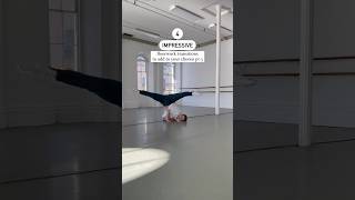 4 IMPRESSIVE dance tricks! ✨ #dance #acro #floorwork #contemporarydance #dancetricks #gymnast