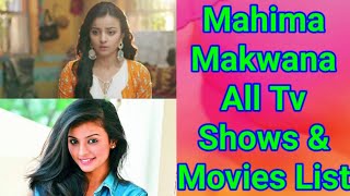 Mahima Makwana All Tv Serials List || Full Filmography || Indian Actress