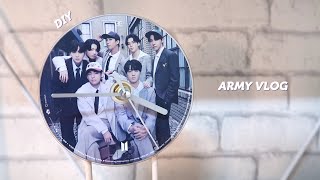 BTS ARMY VLOG / CD DIY, Kombucha, K-Ham, Diamond painting, DVD player