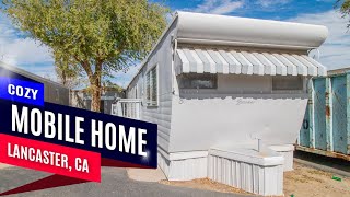 Cozy mobile home for sale Lancaster CA.