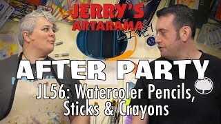 Jerry's Live After Party - Watercolor Pencils & Sticks
