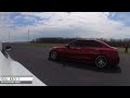 Tuned Genesis G70 vs Tuned MB C43 AMG vs Tuned Mustang GT 10AT  Drag and Roll Race