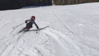 Awesome ⛷ Luca from Austria is 6 years old and a enthusiastic Marcel Hirscher fan :-)