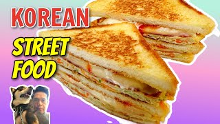 Korean Street Food: Angie Triple-Toast Sandwich