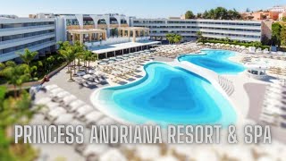 Hotel Princess Andriana Resort \u0026 Spa 2023 Kiotari Rhodes Description and Review Greece