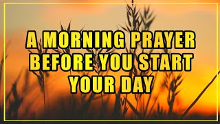 A Morning prayer before you start your day _ Lord, I ask for Your divine protection as I step into