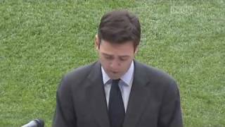 LFC-TV: Andy Burnham's speech, interrupted by shouts of "justice for the 96"