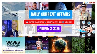 GKToday Current Affairs 🎯 2 January, 2025