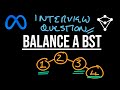 Balance a Binary Search Tree - LeetCode 1382 - JavaScript