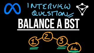 Balance a Binary Search Tree - LeetCode 1382 - JavaScript