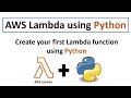 How to Build an AWS Lambda Function in Python in 10 Minutes!