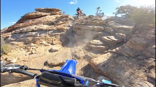 5 Miles of Hell on a YZ125 - 49min Utah's Hardest Dirtbike Trail