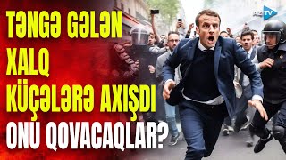 Makrona görə boğaza yığılan insanlar rəsmən üsyana qalxdı: Fransada GƏRGİNLİK