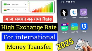 Saudi Riyal Rate 2025 | who is the best app for international money transfer in Saudi Arabia