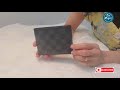 รีวิวกระเป๋าสตางค์หลุยส์ชาย louis vuitton multiple graphite wallet soe mayer