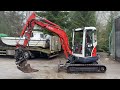 köp grävmaskin kubota u35 3a2 med tiltrotator på klaravik