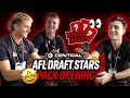 2024 AFL Draft prospects open their own footy cards