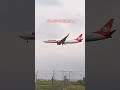 50th 737-900ER Livery, Lion Air Boeing 700, landing di bandara Soekarno-Hatta CGK Jakarta