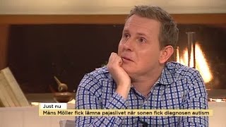 Måns Möller om livet som pappa till ett autistiskt barn - Nyhetsmorgon (TV4)