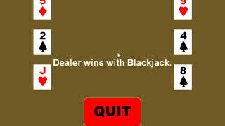 (Blackjack) Programming Assignment 6 04/26/2015