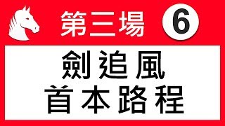 賽馬精選第3場 劍追風 首本路程 「波仔」2019-05-22