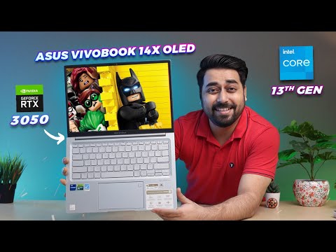 ASUS Vivobook 14X OLED 2023 Review & Unboxing Intel 13th GEN RTX 3050 Gaming Test