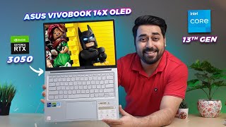 ASUS Vivobook 14X OLED 2023 Review & Unboxing 🔥 Intel 13th GEN ⚡ RTX 3050 😍 Gami
