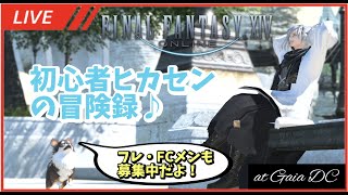 紅蓮祭　【FF14】初心者配信　実況プレイ　雑談 　参加型　ガイアDC フレンド募集中【ファイナルファンタジー】