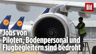 So will Lufthansa die Kündigung von 22.000 Stellen verhindern