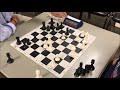 Chess Pressure Can Get Intense! Willis vs Blue Shirt