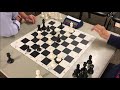Chess Pressure Can Get Intense! Willis vs Blue Shirt