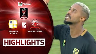 Highlights - PS Barito Putera VS Madura United | Piala Presiden 2022