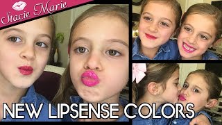 LIPSENSE BE MINE \u0026 SWEETHEART PINK 💝 The Lip Twins!