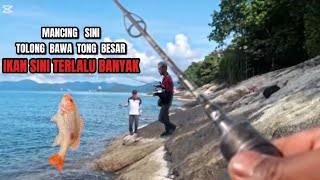 spot mancing  ikan karang  pulau rimau. jangan datang sini tk bawa box besar.