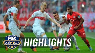 Bayern Munich vs. VfB Stuttgart | 2015–16 Bundesliga Highlights