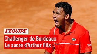 Challenger de Bordeaux - Arthur Fils tête de série à Roland-Garros : Le résumé de sa victoire