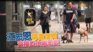 【狗仔直擊】江宏恩偷空約會新婚妻　當街消除飢渴 | 蘋果娛樂 | 台灣蘋果日報