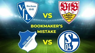 TSG 1899 Hoffenheim vs FC Schalke 04 and VfL Bochum vs VfB Stuttgart football betting predictions