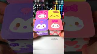 산리오 DIY Sanrio DIY mini juice box｜Paper Craft Ideas #shorts #cute #art #craft #d